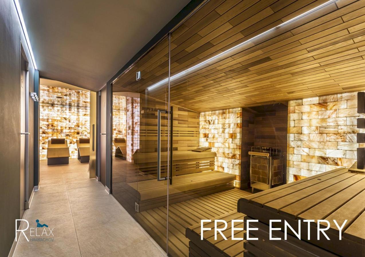 Free Wellness & Spa Multimedia Apartment - Snidane V Cene - Zdarma Vstup Do Wellness, Virive Vany, Solna Sauna, Finska Sauna, Parni Sauna, Masaze, Playstation 5 A Hry, Sklep, Moderni Vybaveni, Parkovani Zdarma, Vybaveni Pro Deti, Klidna Lokalita Harrachov Bagian luar foto